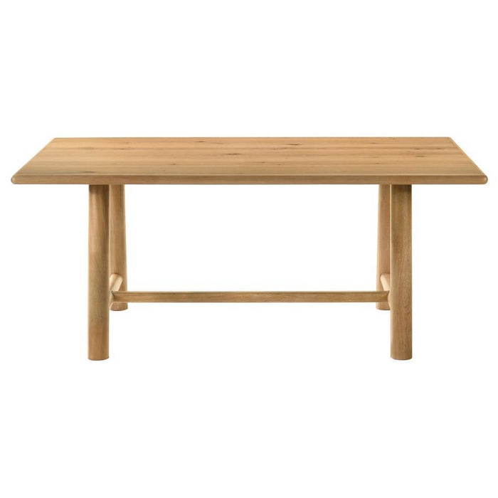 Duncan - 71" Rectangular Wood Dining Room Table - Washed Oak – Dining Tables by Coaster Fine Furniture at Furniture Wholesale Plus , Nashville furniture store
