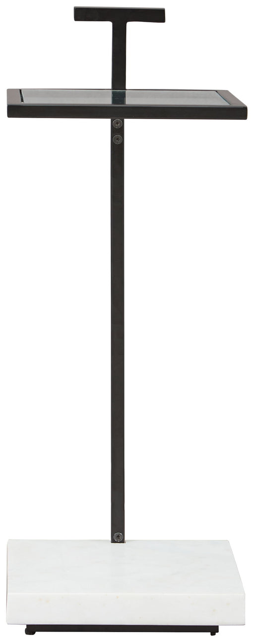 Mannill - Accent Table - Black / White – Accent Tables by Signature Design by Ashley® at Furniture Wholesale Plus , Nashville furniture store