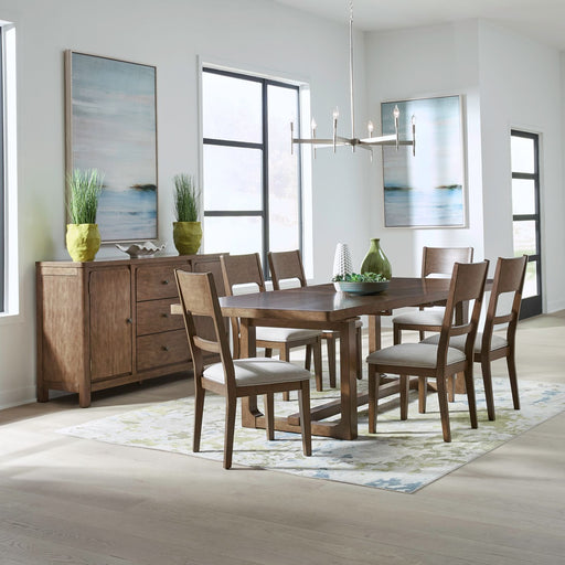 Harmony - Trestle Table Set – 5 Piece Dining Room Sets by Liberty Furniture at Furniture Wholesale Plus , Nashville furniture store