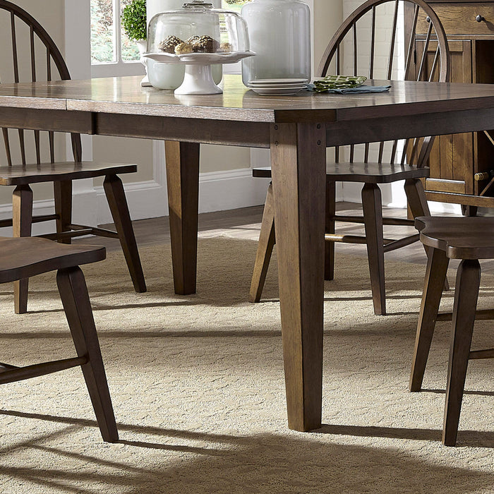 Hearthstone Ridge - Rectangular Table Set – 5 Piece Dining Room Sets by Liberty Furniture at Furniture Wholesale Plus , Nashville furniture store