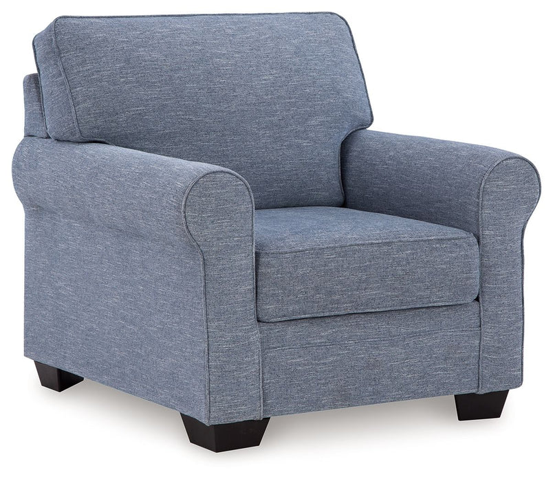 Carissa Manor - Living Room Set - Premium Stationary Chair & Ottoman from Benchcraft® - Just $688! Shop now at Furniture Wholesale Plus  We are the best furniture store in Nashville, Hendersonville, Goodlettsville, Madison, Antioch, Mount Juliet, Lebanon, Gallatin, Springfield, Murfreesboro, Franklin, Brentwood