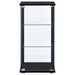Cyclamen - 3-Shelf Clear Glass Curio Display Cabinet - Black - Premium Curio Cabinets from CoasterEveryday - Just $159! Shop now at Furniture Wholesale Plus  We are the best furniture store in Nashville, Hendersonville, Goodlettsville, Madison, Antioch, Mount Juliet, Lebanon, Gallatin, Springfield, Murfreesboro, Franklin, Brentwood
