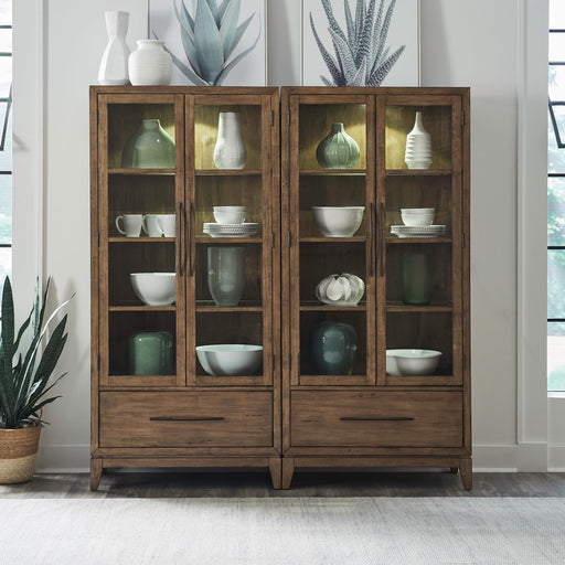 Shaker Lakes - Bunching Display Cabinet – Display Cabinets by Liberty Furniture at Furniture Wholesale Plus , Nashville furniture store