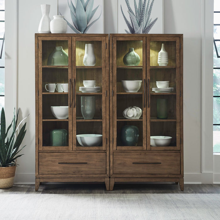 Shaker Lakes - Bunching Display Cabinet – Display Cabinets by Liberty Furniture at Furniture Wholesale Plus , Nashville furniture store