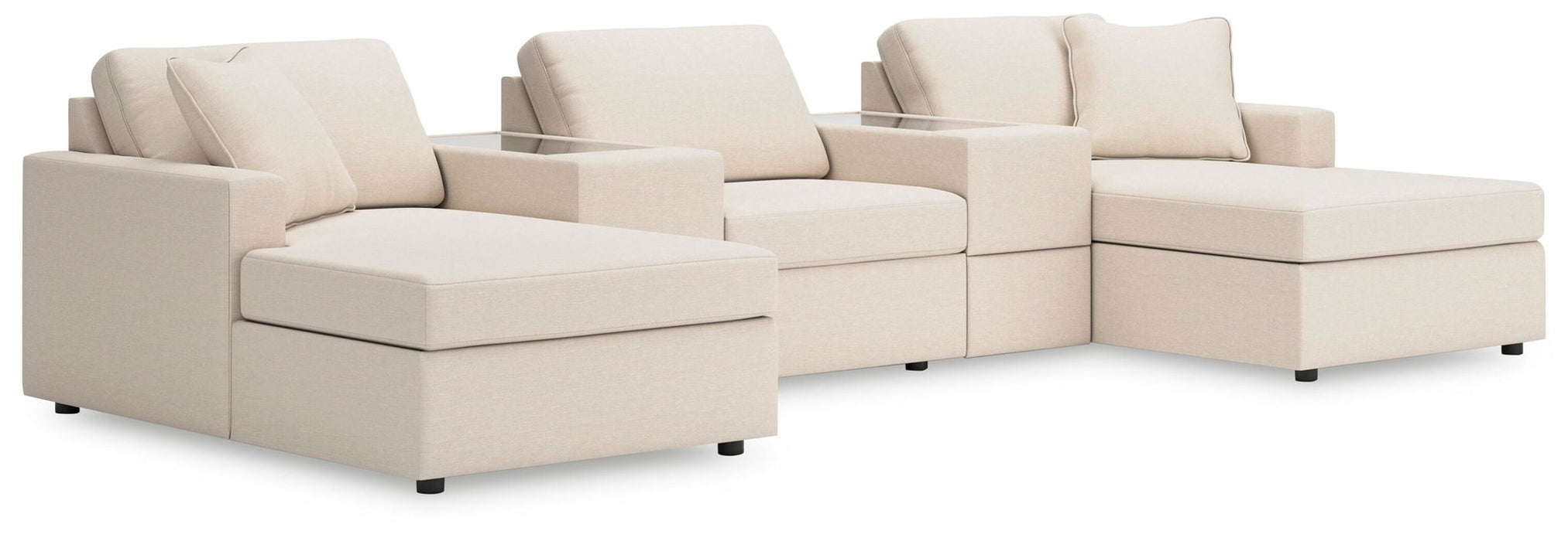 Modmax - Sectional - Oyster – Stationary Sectionals by Signature Design by Ashley® at Furniture Wholesale Plus , Nashville furniture store