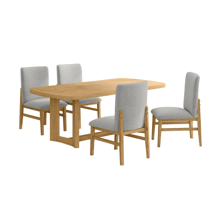 Portland - Rectangular Dining Room Set – 5 Piece Dining Room Sets by Elements International at Furniture Wholesale Plus , Nashville furniture store