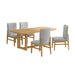 Portland - Rectangular Dining Room Set – 5 Piece Dining Room Sets by Elements International at Furniture Wholesale Plus , Nashville furniture store