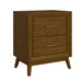 Santa Barbara - 2-Drawer Cabinet - Walnut – Accent Nightstands by Elements International at Furniture Wholesale Plus , Nashville furniture store
