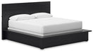 Londer - California King Panel Bed - Black – Panel Beds by Millennium® by Ashley at Furniture Wholesale Plus , Nashville furniture store