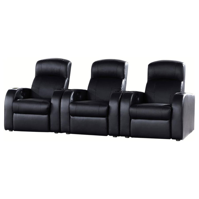 Cyrus - Upholstered Home Theater Seating – 5 Piece Living Room Sets by CoasterEssence at Furniture Wholesale Plus , Nashville furniture store