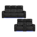 Prime Time - Sofa Set – 3 Piece Living Room Sets by Elements International at Furniture Wholesale Plus , Nashville furniture store