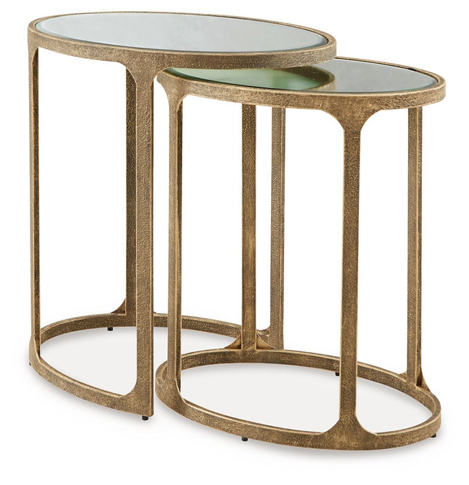 Irmaleigh - Accent Table Set (Set of 2) - Antique Black – Table Sets by Signature Design by Ashley® at Furniture Wholesale Plus , Nashville furniture store