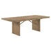 Adina - Extension Dining Table - Distressed Light Brown - Premium Dining Tables with Extensions from Coaster Fine Furniture - Just $799! Shop now at Furniture Wholesale Plus  We are the best furniture store in Nashville, Hendersonville, Goodlettsville, Madison, Antioch, Mount Juliet, Lebanon, Gallatin, Springfield, Murfreesboro, Franklin, Brentwood