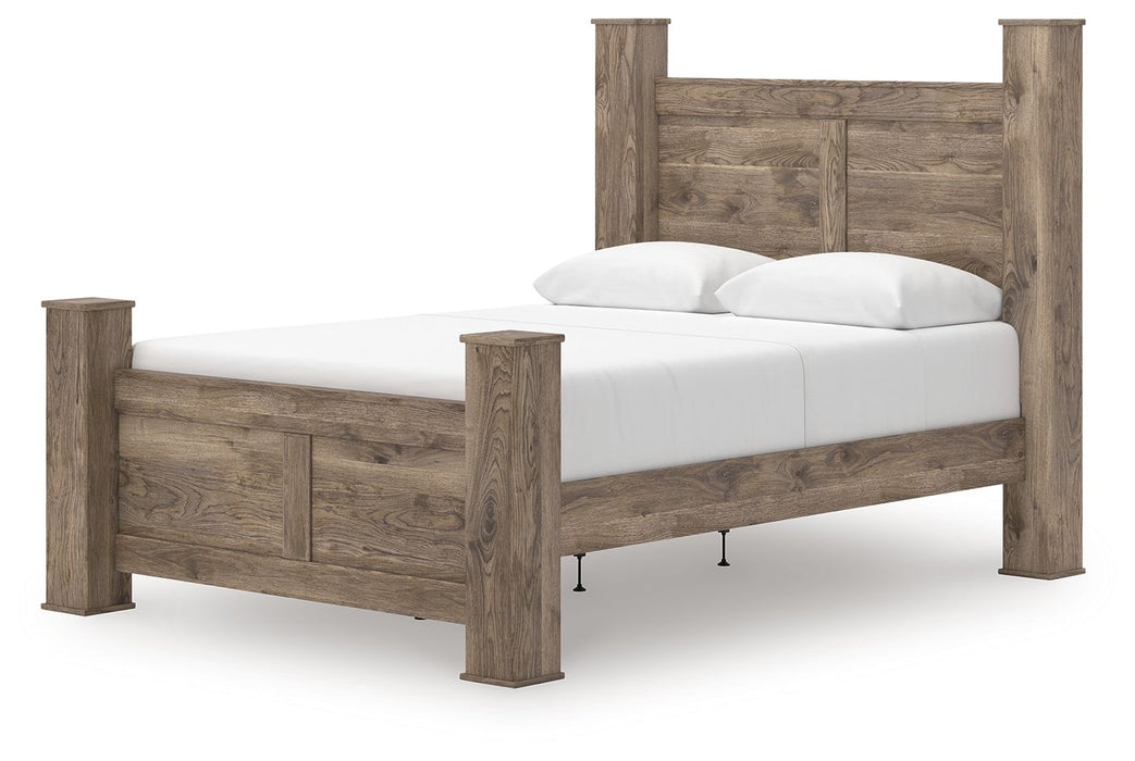 Rusticott - Poster Bed – Poster Beds by Signature Design by Ashley® at Furniture Wholesale Plus , Nashville furniture store