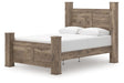 Rusticott - Poster Bed – Poster Beds by Signature Design by Ashley® at Furniture Wholesale Plus , Nashville furniture store