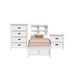 Hampton Kids - Bookcase Bedroom Set – 3 Piece Bedroom Sets by Elements International at Furniture Wholesale Plus , Nashville furniture store