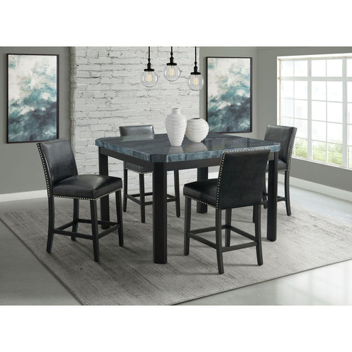 Francesca - Square Counter Height Dining Set – 5 Piece Dining Room Sets by Elements International at Furniture Wholesale Plus , Nashville furniture store