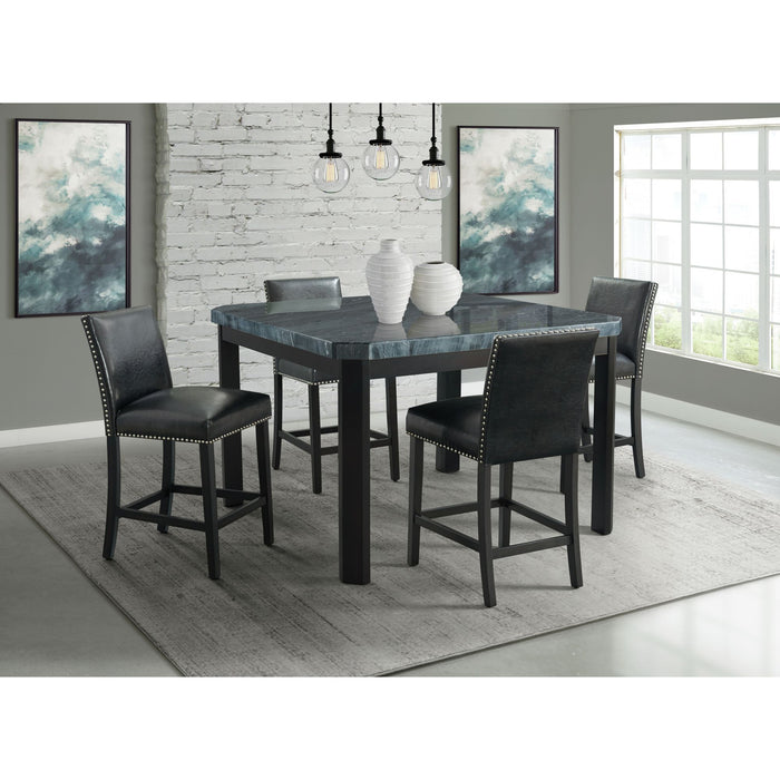 Francesca - Square Counter Height Dining Set – 5 Piece Dining Room Sets by Elements International at Furniture Wholesale Plus , Nashville furniture store