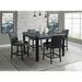 Francesca - Square Counter Height Dining Set – 5 Piece Dining Room Sets by Elements International at Furniture Wholesale Plus , Nashville furniture store