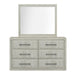 Modern Play - Dresser & Mirror - Natural White – Dresser & Mirror by Liberty Furniture at Furniture Wholesale Plus , Nashville furniture store