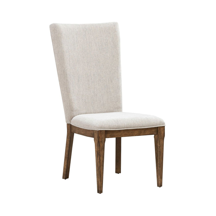 Carolina Park - Upholstered Side Chair - Amber Brown – Side Chairs by Liberty Furniture at Furniture Wholesale Plus , Nashville furniture store