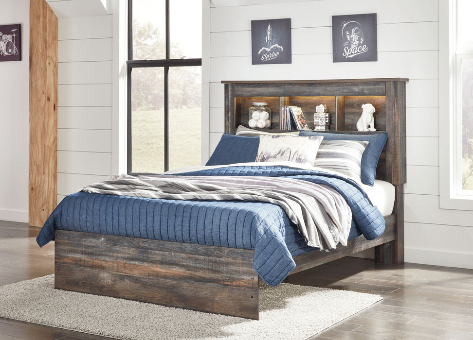 Drystan - Panel Bookcase Bed – Panel Beds by Signature Design by Ashley® at Furniture Wholesale Plus , Nashville furniture store