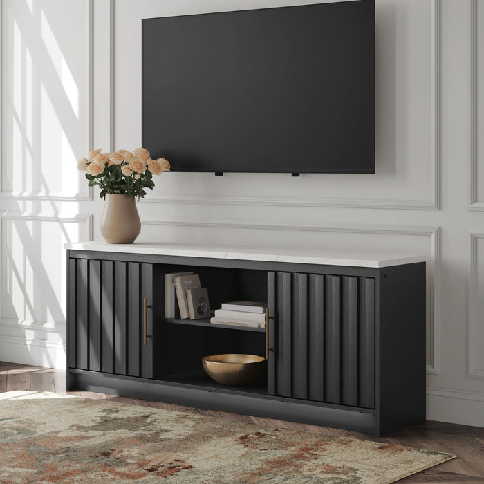 Cadmori - TV Stand With Fireplace Option – TV Stands by Signature Design by Ashley® at Furniture Wholesale Plus , Nashville furniture store