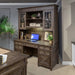 Paradise Valley - Executive Credenza Hutch - Saddle Brown – Hutches by Liberty Furniture at Furniture Wholesale Plus , Nashville furniture store