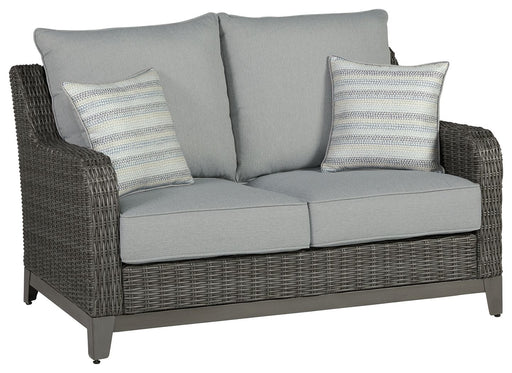 Elite Park - Gray - Loveseat w/Cushion - Premium Loveseats from Signature Design by Ashley® - Just $1048! Shop now at Furniture Wholesale Plus  We are the best furniture store in Nashville, Hendersonville, Goodlettsville, Madison, Antioch, Mount Juliet, Lebanon, Gallatin, Springfield, Murfreesboro, Franklin, Brentwood