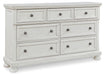 Robbinsdale - Dresser, Mirror - Antique White – Dresser & Mirror by Signature Design by Ashley® at Furniture Wholesale Plus , Nashville furniture store