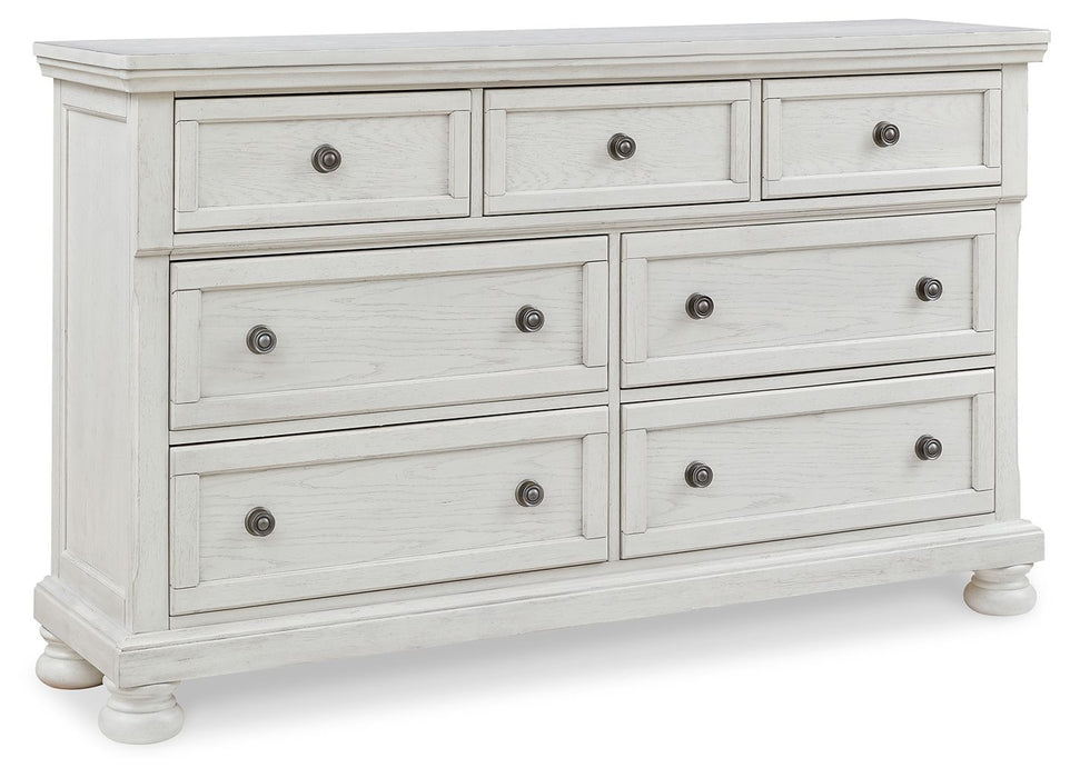 Robbinsdale - Dresser, Mirror - Antique White – Dresser & Mirror by Signature Design by Ashley® at Furniture Wholesale Plus , Nashville furniture store