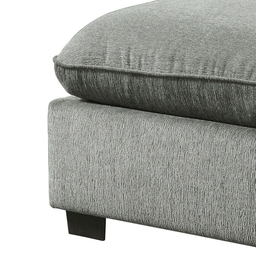 Deville - Modular Ottoman - Nova Gray – Upholstered Ottomans by Elements International at Furniture Wholesale Plus , Nashville furniture store