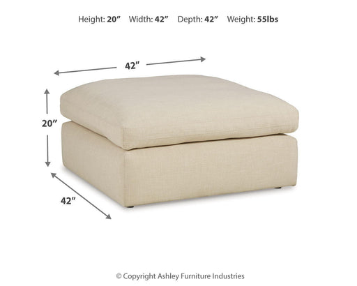 Elyza - Oversized Ottoman – Accent Ottomans by Benchcraft® at Furniture Wholesale Plus , Nashville furniture store