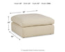 Elyza - Oversized Ottoman – Accent Ottomans by Benchcraft® at Furniture Wholesale Plus , Nashville furniture store