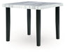Mervannie - Square Dining Room Counter Table - Gray / Black – Counter Tables by Signature Design by Ashley® at Furniture Wholesale Plus , Nashville furniture store
