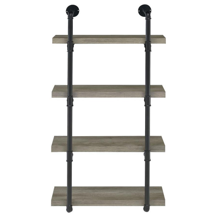 Elmcrest - 4-Shelf Wall Bookshelf - Premium Wall Shelves from CoasterEveryday - Just $199! Shop now at Furniture Wholesale Plus  We are the best furniture store in Nashville, Hendersonville, Goodlettsville, Madison, Antioch, Mount Juliet, Lebanon, Gallatin, Springfield, Murfreesboro, Franklin, Brentwood