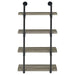 Elmcrest - 4-Shelf Wall Bookshelf - Premium Wall Shelves from CoasterEveryday - Just $199! Shop now at Furniture Wholesale Plus  We are the best furniture store in Nashville, Hendersonville, Goodlettsville, Madison, Antioch, Mount Juliet, Lebanon, Gallatin, Springfield, Murfreesboro, Franklin, Brentwood