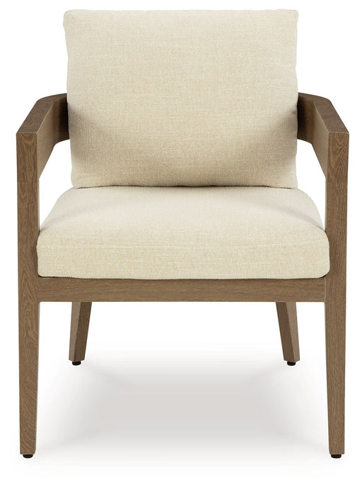 Serene Bay - Dark Brown / White - Arm Chair With Cushion (Set of 2) - Premium Chair Sets from Signature Design by Ashley® - Just $998! Shop now at Furniture Wholesale Plus  We are the best furniture store in Nashville, Hendersonville, Goodlettsville, Madison, Antioch, Mount Juliet, Lebanon, Gallatin, Springfield, Murfreesboro, Franklin, Brentwood