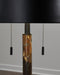Alanbert - Metal Table Lamp - Brown / Black – Table Lamps by Signature Design by Ashley® at Furniture Wholesale Plus , Nashville furniture store