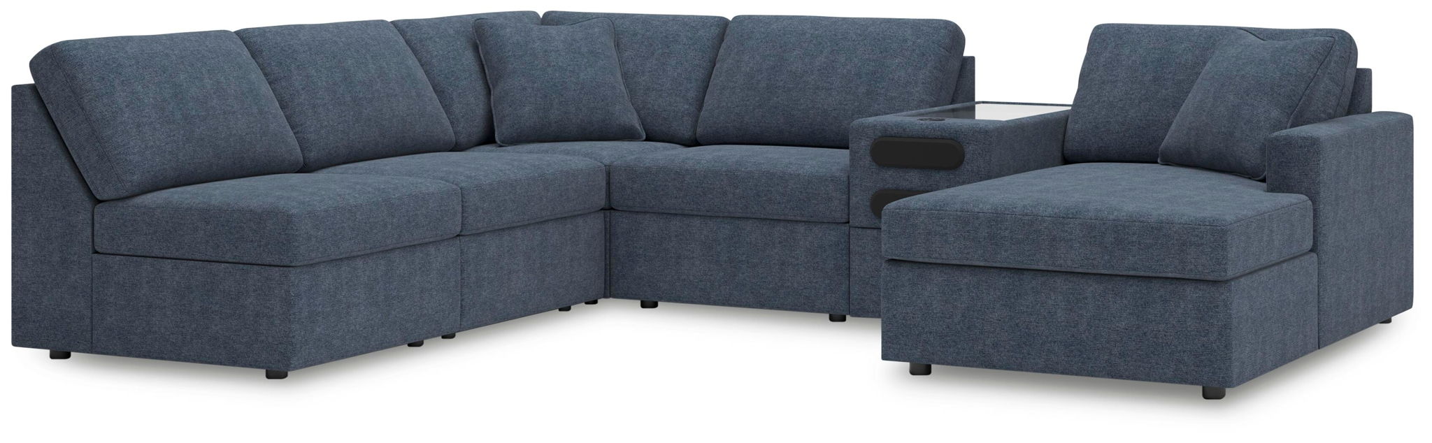 Modmax - Sectional - Ink – Stationary Sectionals by Signature Design by Ashley® at Furniture Wholesale Plus , Nashville furniture store