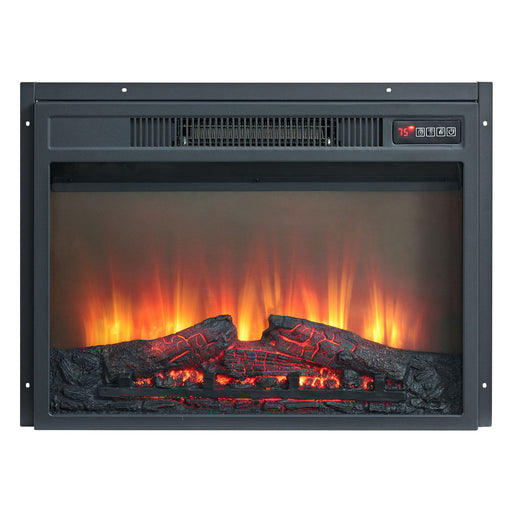 23" Fireplace Insert - Black – Fireplace Inserts by Elements International at Furniture Wholesale Plus , Nashville furniture store