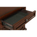 Kingston - Nightstand With Power - Walnut – Nightstands w/ Charging Stations by Elements International at Furniture Wholesale Plus , Nashville furniture store