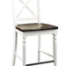 Mountain Retreat - Barstool - Dark Mocha & Antique White - Premium Bar Height (28"-30") from Emerald Home - Just $199! Shop now at Furniture Wholesale Plus  We are the best furniture store in Nashville, Hendersonville, Goodlettsville, Madison, Antioch, Mount Juliet, Lebanon, Gallatin, Springfield, Murfreesboro, Franklin, Brentwood