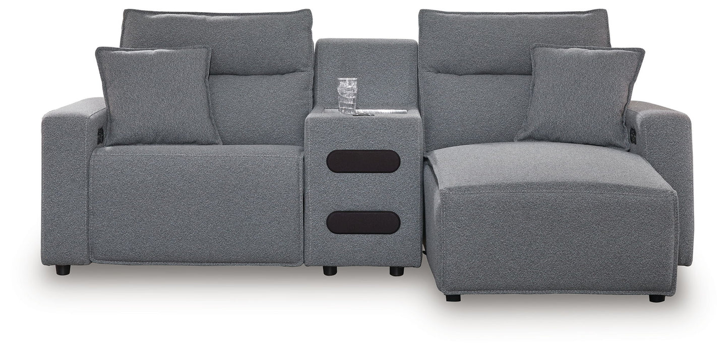 ModMax II - Salt And Pepper - Reclining Sectional – Reclining Sectionals by Signature Design by Ashley® at Furniture Wholesale Plus , Nashville furniture store