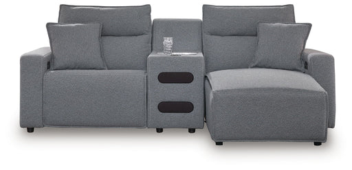 ModMax II - Salt And Pepper - Reclining Sectional – Reclining Sectionals by Signature Design by Ashley® at Furniture Wholesale Plus , Nashville furniture store