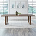 Shaker Lakes - Double Pedestal Table Set - Harvest Brown – Dining Tables with Extensions by Liberty Furniture at Furniture Wholesale Plus , Nashville furniture store
