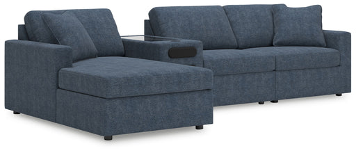 Modmax - L-Shaped Sectional - Ink – Stationary Sectionals by Signature Design by Ashley® at Furniture Wholesale Plus , Nashville furniture store
