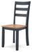 Gesthaven - Dining Room Side Chair (Set of 2) - Premium Chair Sets from Signature Design by Ashley® - Just $198! Shop now at Furniture Wholesale Plus  We are the best furniture store in Nashville, Hendersonville, Goodlettsville, Madison, Antioch, Mount Juliet, Lebanon, Gallatin, Springfield, Murfreesboro, Franklin, Brentwood