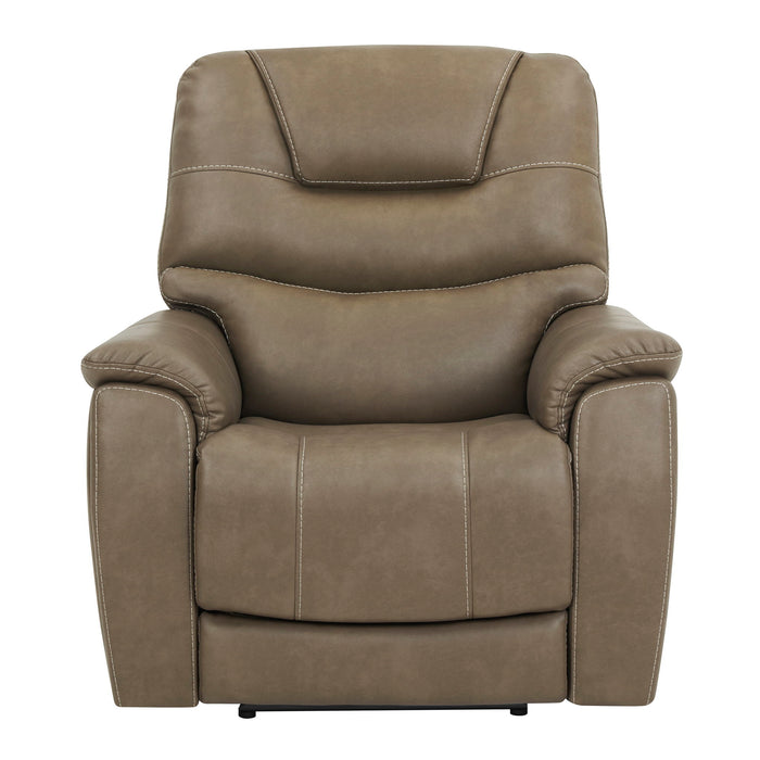 Adelaide - Dual Power, Zero Gravity Recliner - Brown – Reclining Chairs by Steve Silver Furniture at Furniture Wholesale Plus , Nashville furniture store