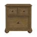 Heritage & Home - Nightstand With USBC - Oak Brown – Nightstands w/ Charging Stations by Elements International at Furniture Wholesale Plus , Nashville furniture store